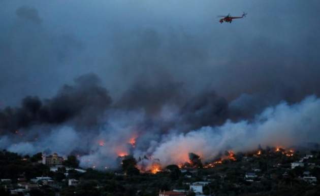 Картина от разрушений вызывает шок и ужас! Опубликованы кадры греческого курорта до и после огненной катастрофы! (ФОТО,ВИДЕО)