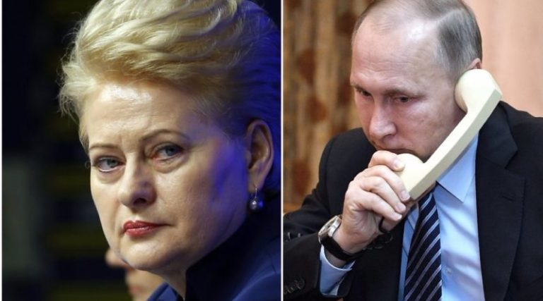 Только что… Президент Литвы Даля Грибаускайте нанесла сокрушительный удар по Кремлю!