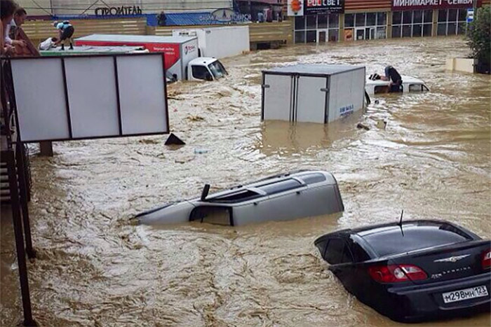 Только что пришли последние новости! Может не состоятся Из-за потопа. Сочи Уходит Под Воду Перед Матчем ЧМ Россия – Хорватия
