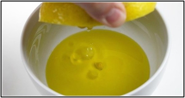 Вичавіть 1 лимон, змішайте з 1 столовою ложкою оливкової олії, і ви запам’ятаєте мене до кінця вашого життя!