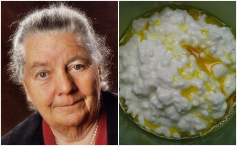 Йоханна Будвіг: «Я відкрила ці ліки 60 років тому! Візьми сир, кілька ложок … »