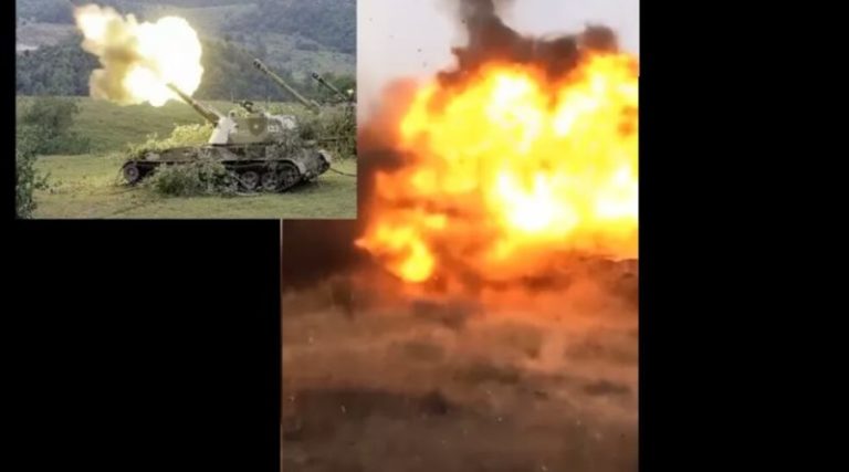 ВСУ знищили російську САУ прямим попаданням, здетонував боєкомплект: в “ДНР” підтвердили втрату екіпажу