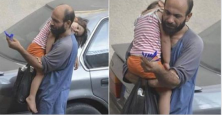 Цей чоловік с дочкою продавали ручки на вулиці для того, щоб вижити. Всього одна фотографія змінила їх життя…