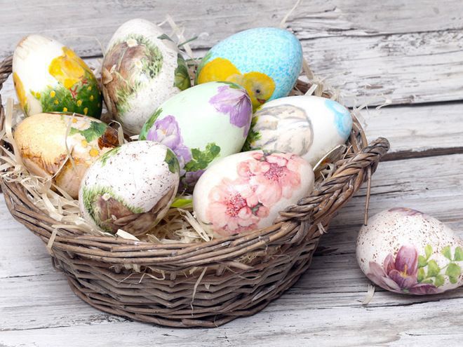 Декупаж Великодніх писанок за допомогою серветок! Якщо вам набридли традиційні способи фарбування яєць і ви хочете щось зовсім нове й гарне — ми допоможемо!