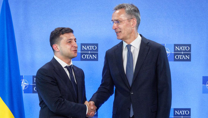 Генсек НАТО Столтенберг на зустрічі з Зеленським! “Ми ніколи не визнаємо…”