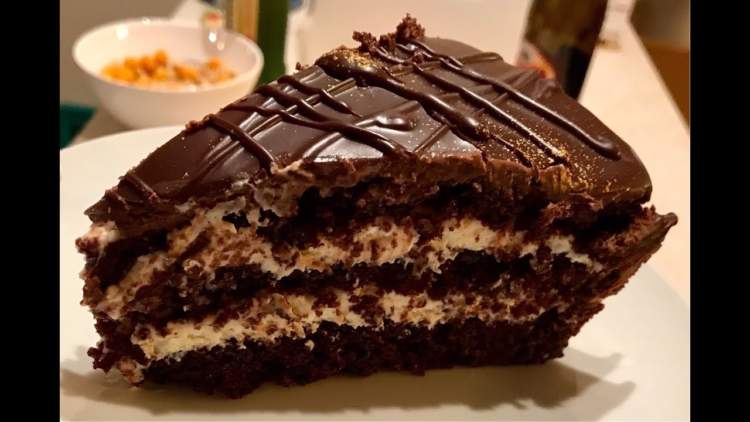 Ніжний шоколадний торт! Смачно і просто!