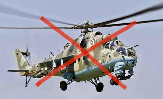 На Луганщині зенітники збили зі Stinger російський вертоліт Мі-24