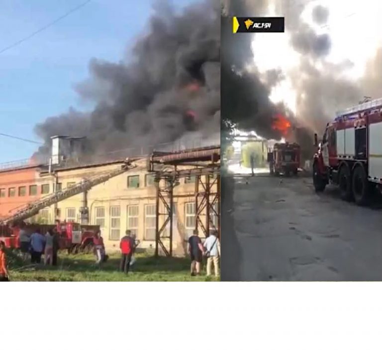 У росії сталася велukа пожежа на xіmзав0ді (ВІдео) ma фото