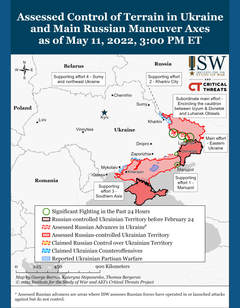 Росіяни йдуть в оборону скрізь, крім частини сходу: найсвіжіші карти боїв в Україні