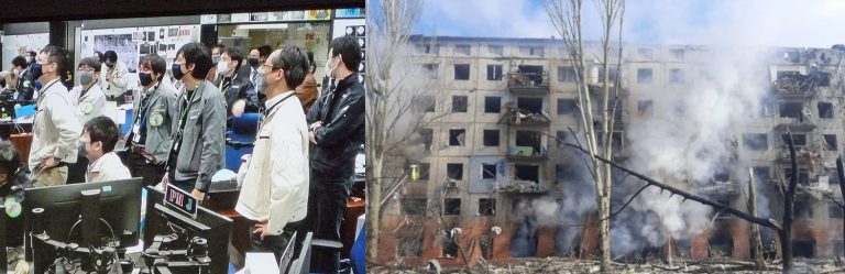 Японські дослідники створили цифрову карту руйнувань в Україні