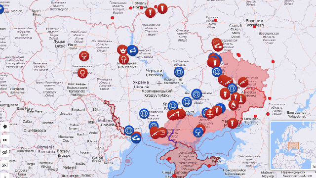 Карта бойових дій в Україні: де точаться бої на 11.05.2022