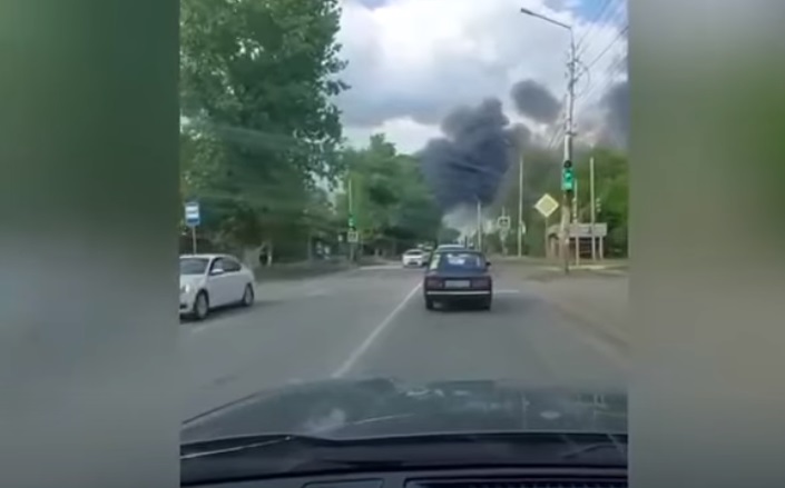 Mасштабна пожежa трапuлася в прuкордонній області росії (віде0)